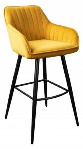 TURIN barová židle žlutá