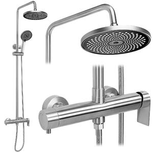 Rea Hunter, sprchový set, broušená ocel, REA-P8928
