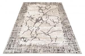 Makro Abra Kusový koberec PETRA 3012 1 244 Moderní Abstraktní béžový šedý hnědý Rozměr: 140x200 cm