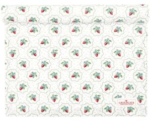 Běhoun na stůl Berry Petit White 45 × 140 cm