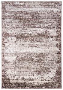 Makro Abra Kusový koberec PETRA 3053 1 744 Abstraktní béžový hnědý šedý Rozměr: 80x150 cm