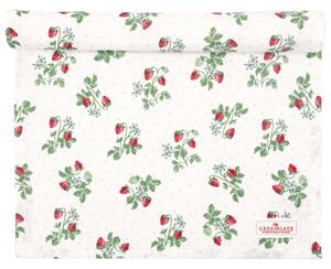 Běhoun na stůl Berry White 45 × 140 cm