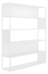 Bílá kovová knihovna 150x180 cm Hyller - CustomForm
