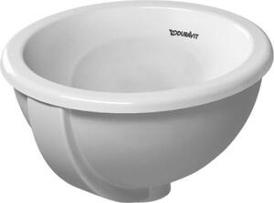 Duravit Bali umyvadlo 33.5x33.5 cm kulatý zápustný bílá 0473340031