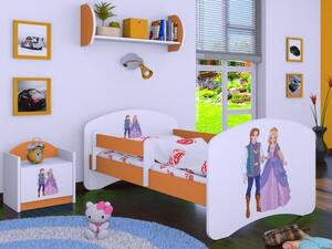 Dětská postel Happy Královský pár (9 barevných variant)