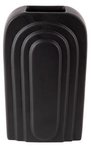 Černá keramická váza PT LIVING Arc, výška 27 cm