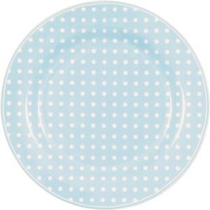 Porcelánový talíř Dotty Pale Blue