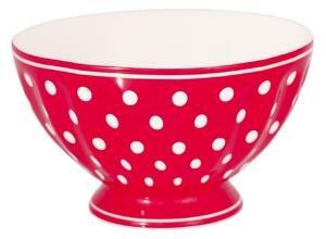 Francouzská miska Dotty Red 150 ml
