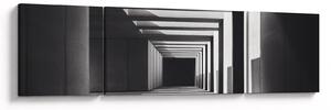 Obraz - Čtvercový tunel (170x50 cm)
