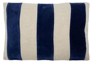 Bavlněný povlak na polštář Sono Blue 60 × 40 cm