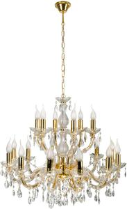 Candellux Maria Teresa závěsné svítidlo x40 W zlatá 30-94615