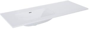 Elita Skappa umyvadlo 121x46.4 cm obdélníkový nábytkový-s pultem bílá lesk RE041201168060