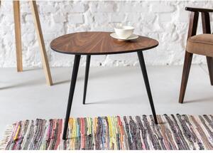 Konferenční stolek s černými nohami Ragaba Pawi Pick, 55 x 50 cm