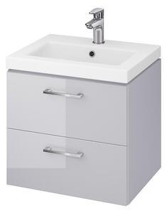 Cersanit Lara umyvadla se skříňkou 49.4 cm šedá S801-212-DSM