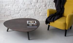 Šedý konferenční stolek z jasanového dřeva Ragaba Contrast Pick