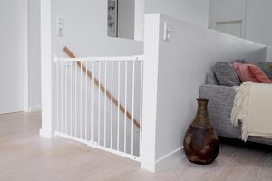 Baby Dan Zábrana Babydan Flexi Fit kov bílá 67-105,5 cm šroubovací