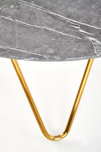 Designový jídelní stůl Hema1856, šedý mramor
