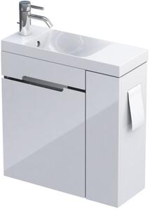 Oristo Silver Uni umyvadla se skříňkou 55 cm bílá OR33-ZD2D-55-1-P
