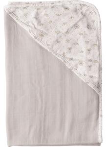 Bebe-Jou Mušelínový ručník s kapucí bambus Bébé-Jou Fabulous Wish Grey