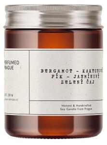 Vonná sojová svíčka doba hoření 40 h #46 Bergamot & Jasmine – Perfumed Prague