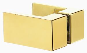 New Trendy Avexa Gold Shine sprchový kout 100x90 cm obdélníkový zlatá lesk/průhledné sklo EXK-1701