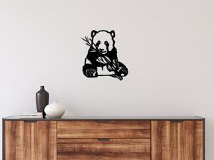 Nástěnný kovový obraz Panda