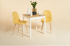 Sada 2 žlutých jídelních židlí Bonami Essentials Lissy