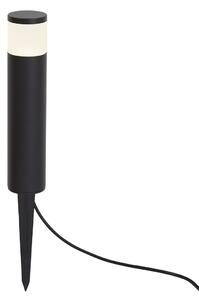 Moderní venkovní patní svítidlo 12V černé vč. LED IP65 - Voltaire Palo
