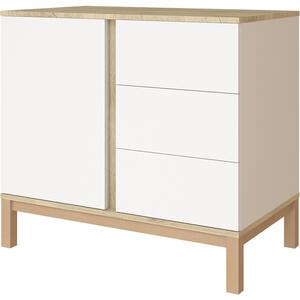 Komoda Faktum Loop White Rozbaleno z výstavy