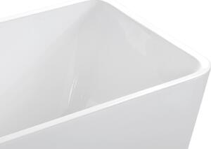 Olsen Spa Volně stojící vana EVITA bílá - Barva - Bílá, Barva sifonu - Zlatá, Rozměr vany - 160 × 80 cm VANEVITA160Z