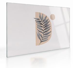 Skleněný obraz - Ilustrovaný list N⁰1 (70x50 cm)
