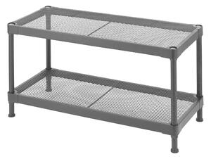 REGÁL NA BOTY, černá, 75/40/32 cm MID.YOU - Online Only šatny & botníky, Online Only