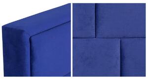 Jednolůžková postel s roštem 120x200 IVENDORF 2 - modrá