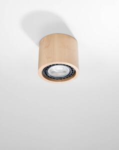 Sollux Lighting Basic stropní světlo 1x40 W dřevo SL.0913