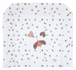 Bebe-Jou Přebalovaci podlozka třístranná Bébé-Jou Sweet Butterfly,72x77cm