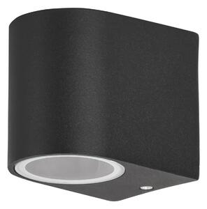 Rabalux venkovní nástěnné svítidlo Chile GU10 1x MAX 35W černá IP44 8029