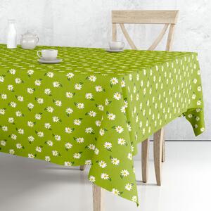 Ubrus PVC FL-1725-04 - Kopretinové pole zelené(různé velikosti)