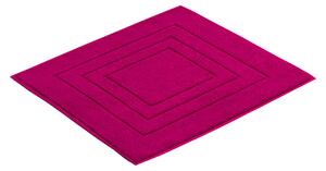 Koupelnová předložka Vossen Feeling, barva fialová - cranberry Rozměr: 60 x 60 cm