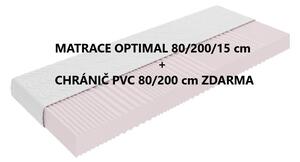 Matrace Optimal Comfort 80x200x15 cm + PVC chránič ZDARMA