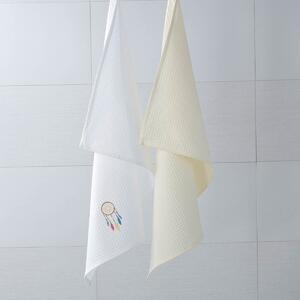 Vaflové utěrky Veba RUMBA s výšivkou Lapač snů Velikost: 46x70 cm - 2 ks
