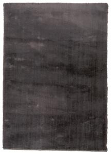 KOBEREC S VYSOKÝM VLASEM, 130/190 cm, antracitová Novel - Koberce vysoký vlas