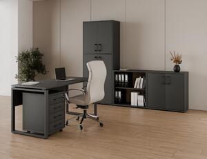 Kancelářská sestava NEJBY GIANNI PREMIUM 2, antracit