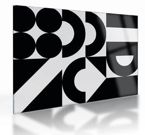Skleněný obraz - Geometrická abstrakce N⁰2 (70x50 cm)