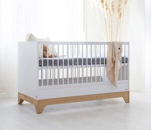 Variabilní postýlka Faktum Lumina White 70x140 cm