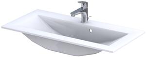Oristo Silver umyvadlo 90x45 cm obdélníkový nábytkový bílá UME-SI-90-92