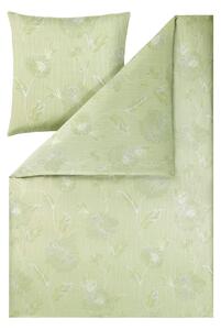 POVLEČENÍ, interlock jersey, zelená, 140/200 cm Estella - Povlečení