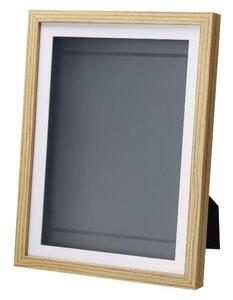 Livarno® Fotorámeček s úložnou přihrádkou, 22 x 30,5 cm (vzhled dřeva) (100399340003)