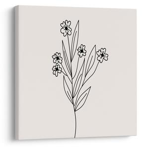 Obraz - Luční květ N⁰1 (30x30 cm)