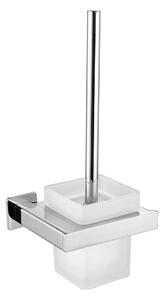 OMNIRES NL80620CR - Nástěnná WC štětka NELSON lesklý chrom
