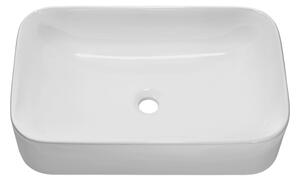 COMAD UN-KATI60-SW 7857B(60) - Umyvadlo na desku KATI 61x38 cm lesklá bílá